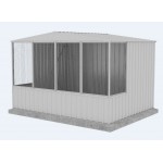 Absco Gable Roof Aviary 3.00m x 2.22m x 2.06m 30231GKFD